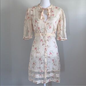 100% Silk Vintage Victoria’s Secret Dress